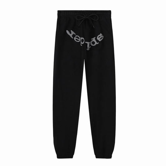 Sp5der Hoodie & Jogger Set – Black/Red Web Streetwear Tracksuit