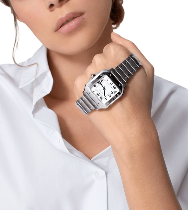 Cartier Santos de Cartier watch.