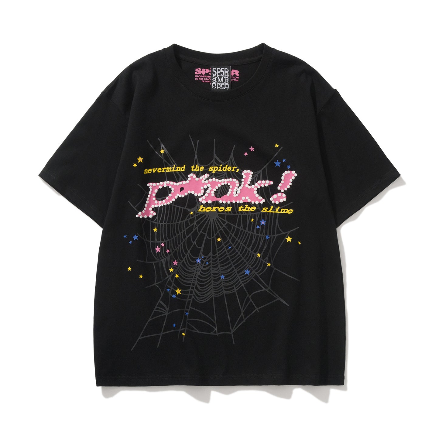 SP5DER P*NK & BL*CK T-shirts.