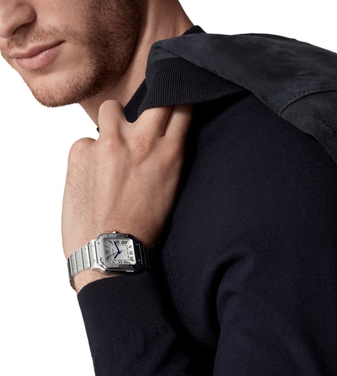 Cartier Santos de Cartier watch.