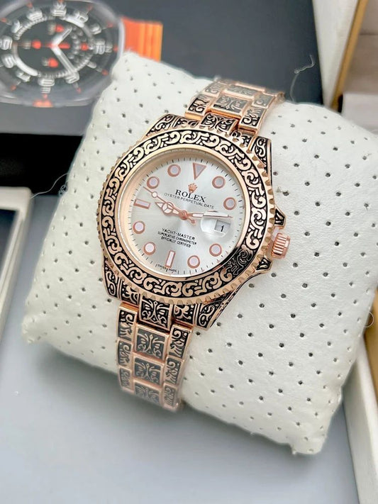 Rolex custom-engraved Rolex Submariner.