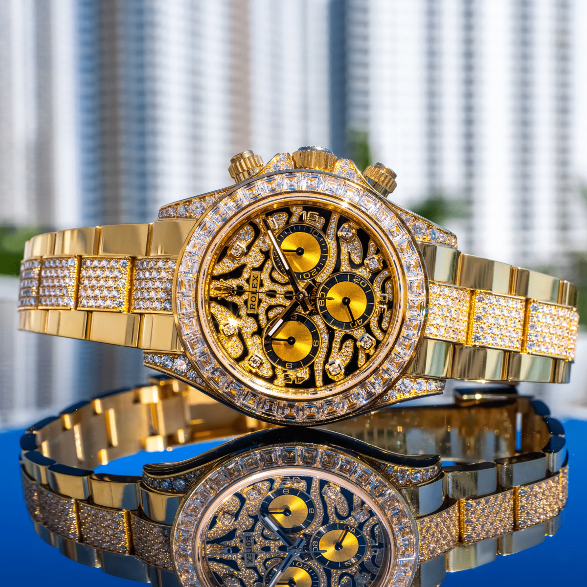 Rolex Oyster Perpetual Eye of the Tiger edition.